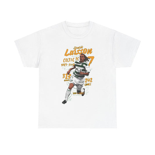 Henrik Larsson 'King of Kings' - Celtic Tee