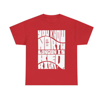 'North London is Red' Arsenal Tee