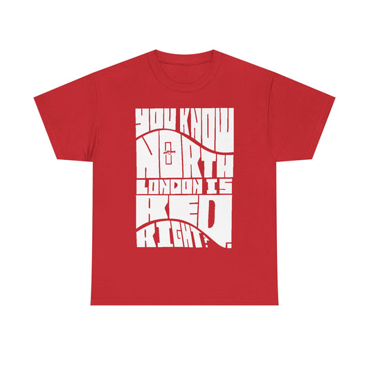 'North London is Red' Arsenal Tee