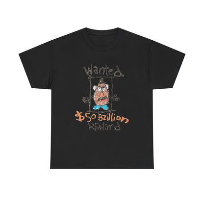 Wanted 50 Bazillion Reward 'Mr. Potato' Graphic Tee