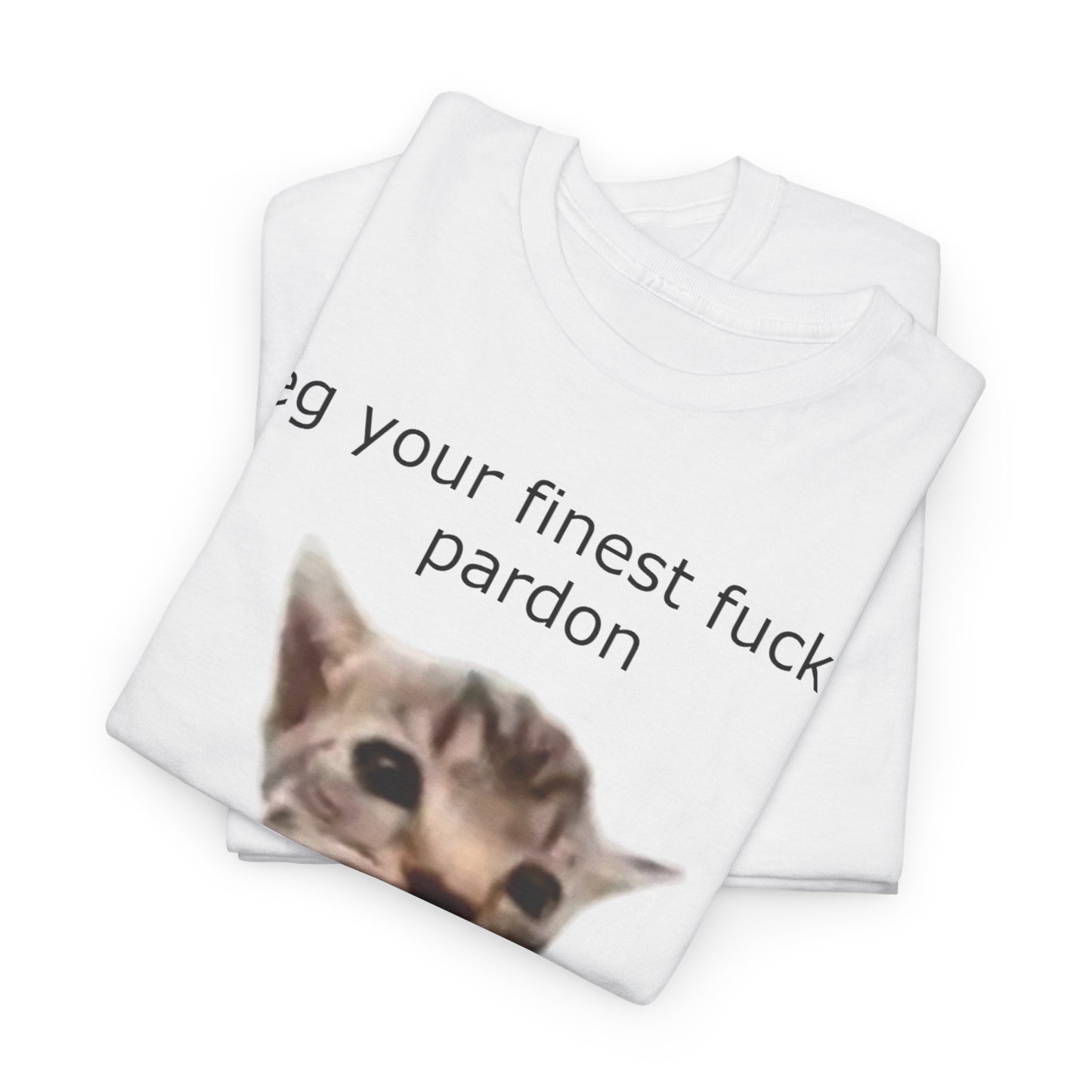 'I Beg Your Finest Fucking Pardon' Tee