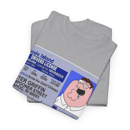 Peter Griffin Driver's License Graphic Tee