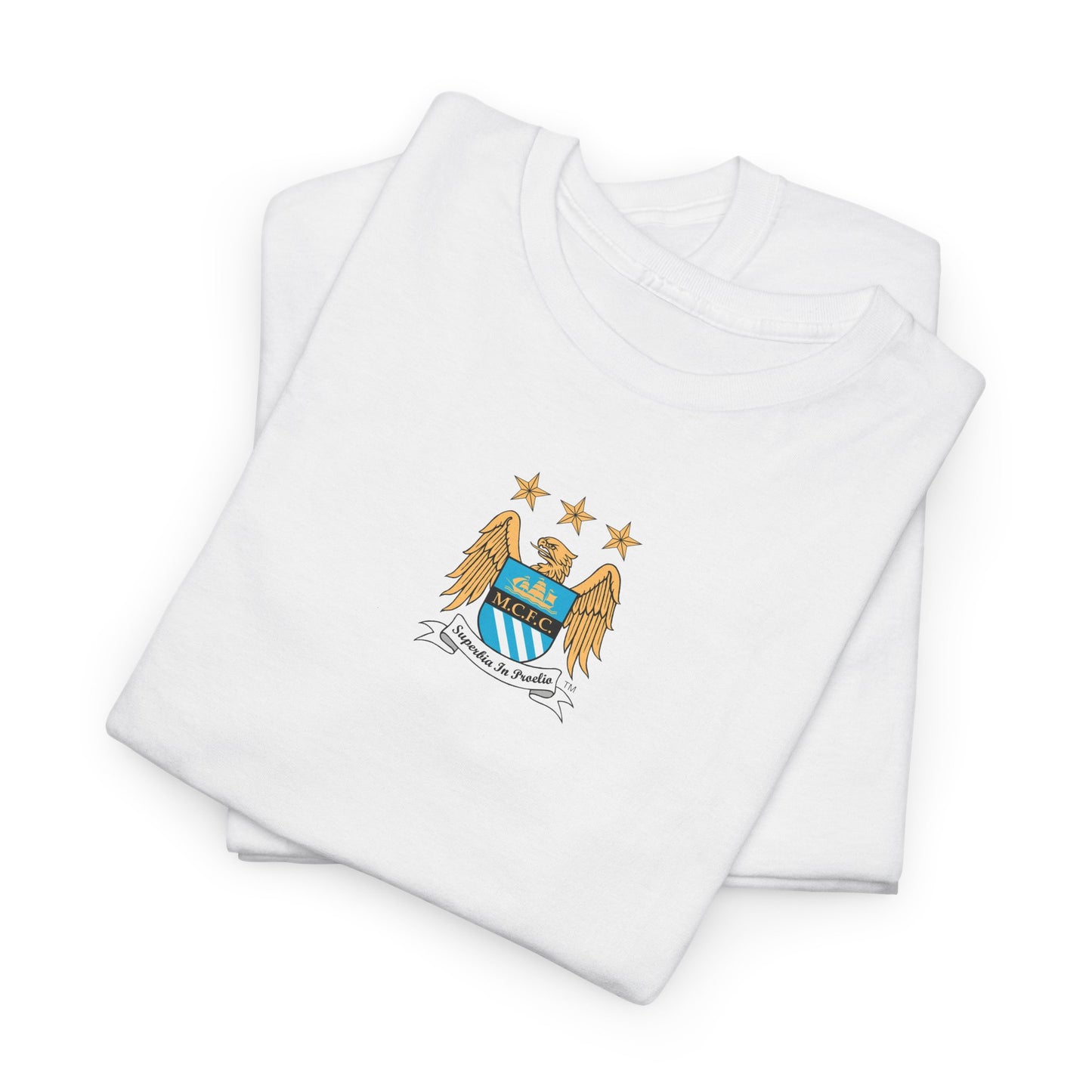 Manchester City Retro Badge Tee