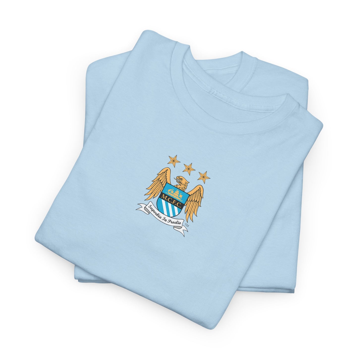 Manchester City Retro Badge Tee