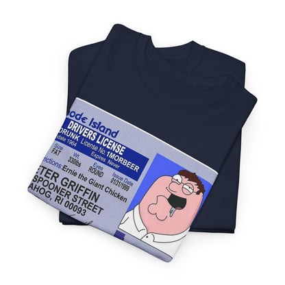 Peter Griffin Driver's License Graphic Tee