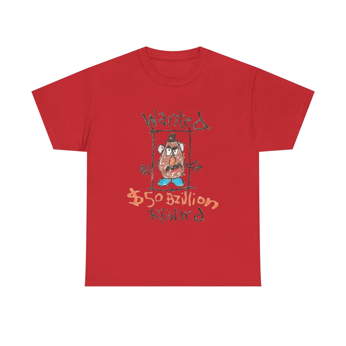 Wanted 50 Bazillion Reward 'Mr. Potato' Graphic Tee