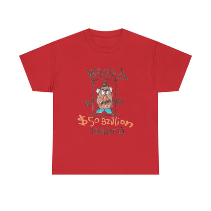 Wanted 50 Bazillion Reward 'Mr. Potato' Graphic Tee