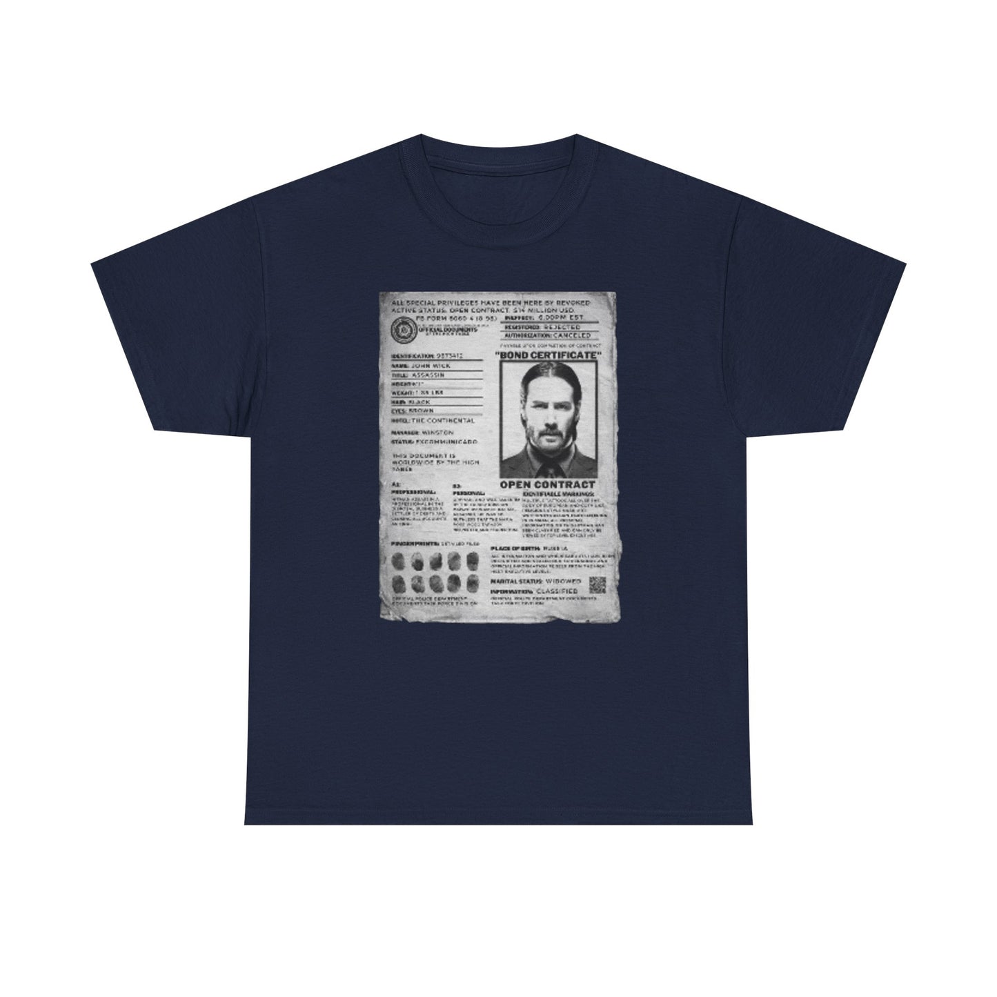 'Wick' Open Contract Graphic Tee
