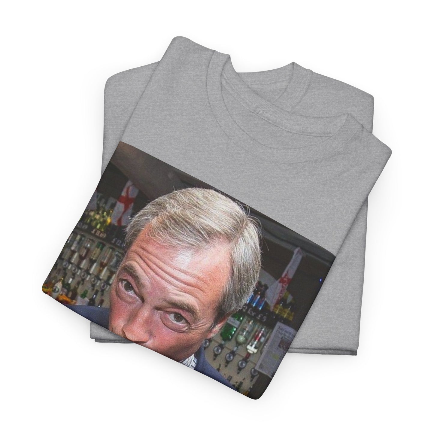 Nigel having a pint