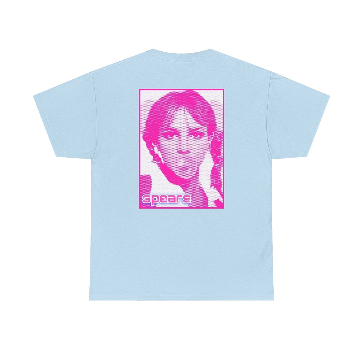 Pop Art Britney 'Double-Sided' Bubblegum Tee