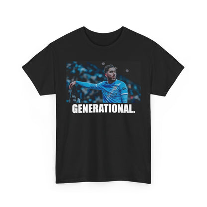 Cherki - 'GENERATIONAL.' - Manchester City Tee