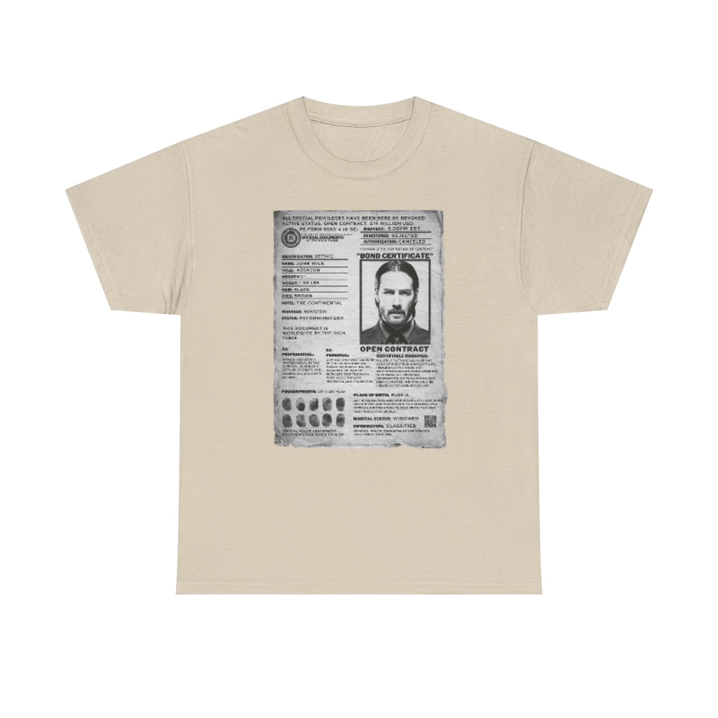 'Wick' Open Contract Graphic Tee
