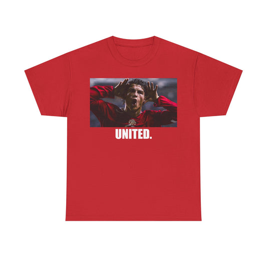 Ronaldo - 'UNITED' - Manchester United Tee