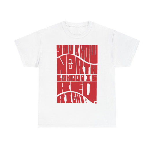 'North London is Red' Arsenal Tee