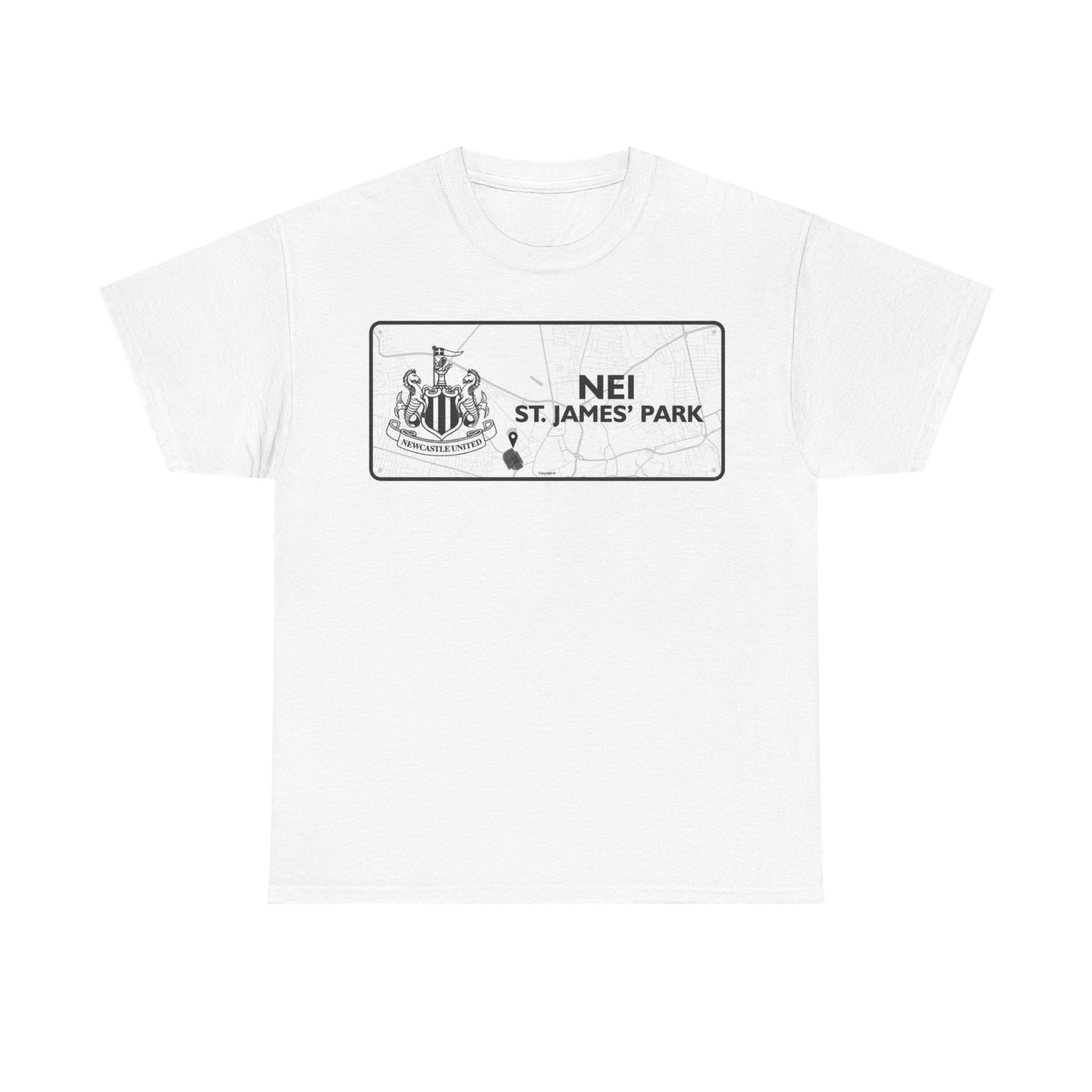 'Location' Newcastle Graphic Tee