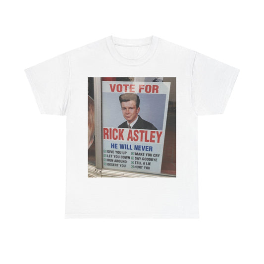 Vote for Rick Astley! Graphic Tee
