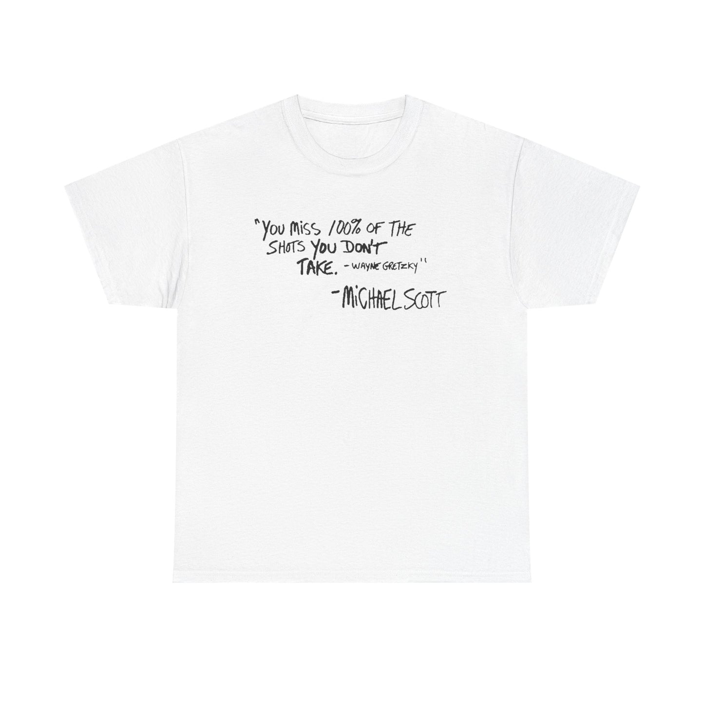"You Miss 100% of the Shots You Don't Take" - The Office