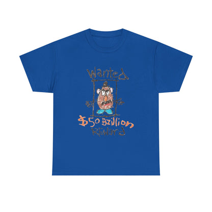 Wanted 50 Bazillion Reward 'Mr. Potato' Graphic Tee