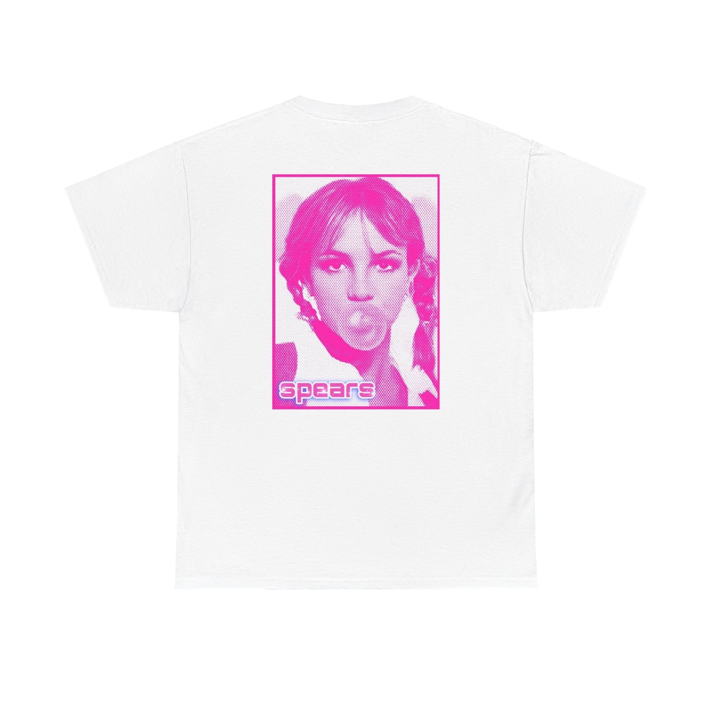 Pop Art Britney 'Double-Sided' Bubblegum Tee