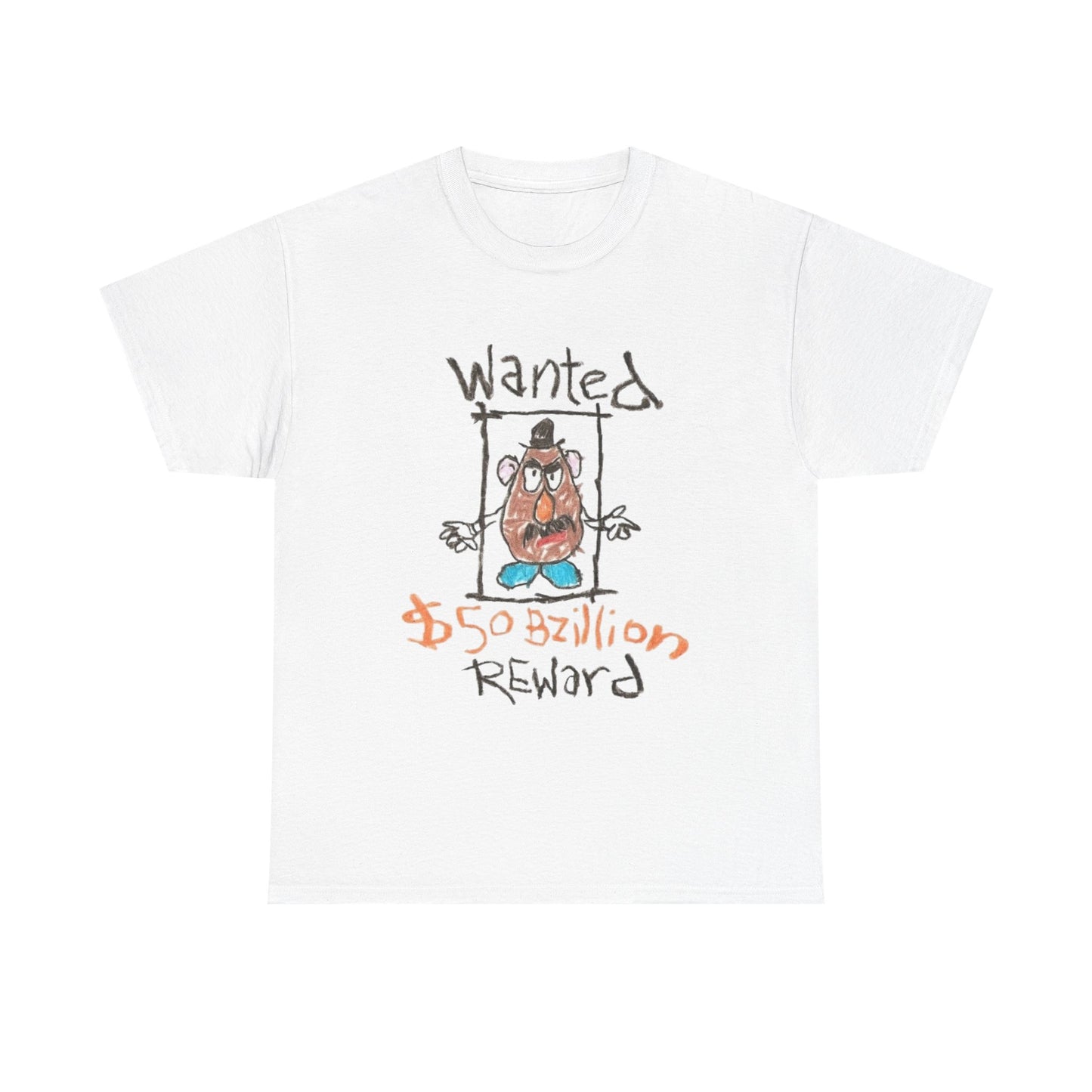 Wanted 50 Bazillion Reward 'Mr. Potato' Graphic Tee