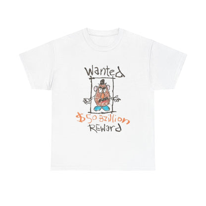 Wanted 50 Bazillion Reward 'Mr. Potato' Graphic Tee