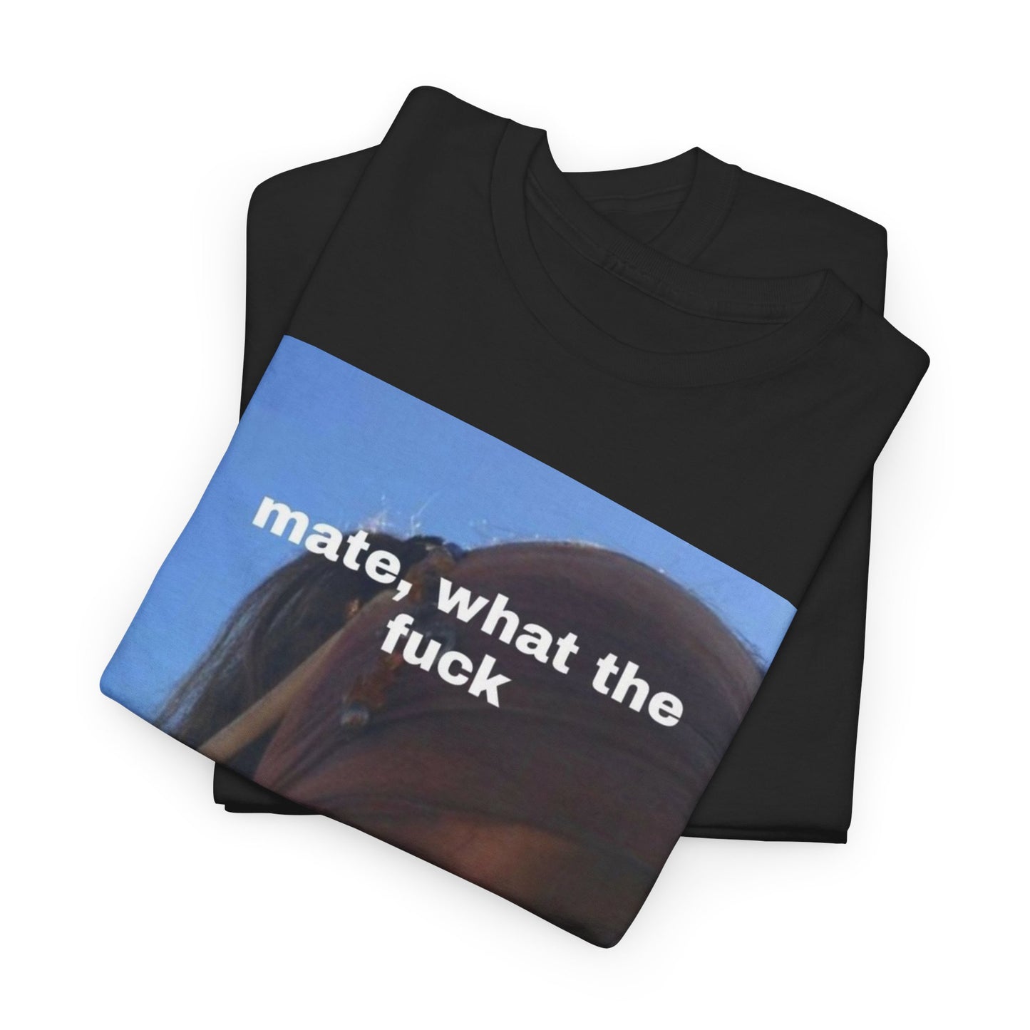 "mate, what the fuck" Captain Jack Sparrow Graphic Tee