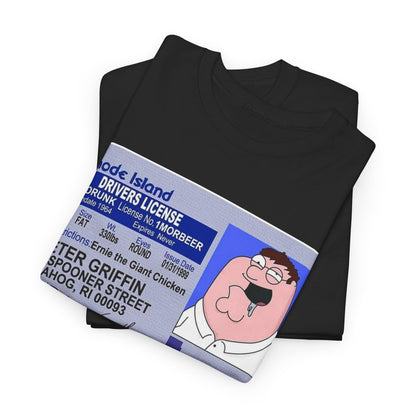 Peter Griffin Driver's License Graphic Tee