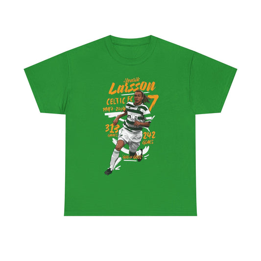 Henrik Larsson 'King of Kings' - Celtic Tee