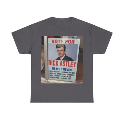 Vote for Rick Astley! Graphic Tee