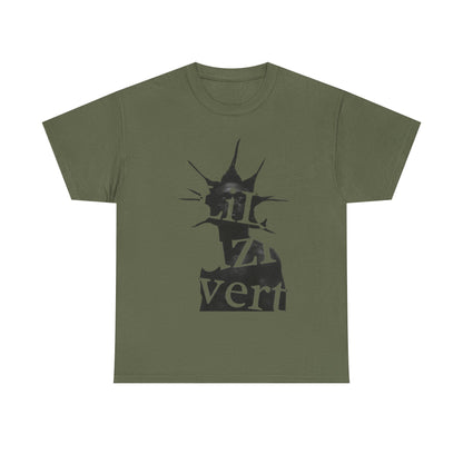 'Uzi' Cutout Graphic Tee