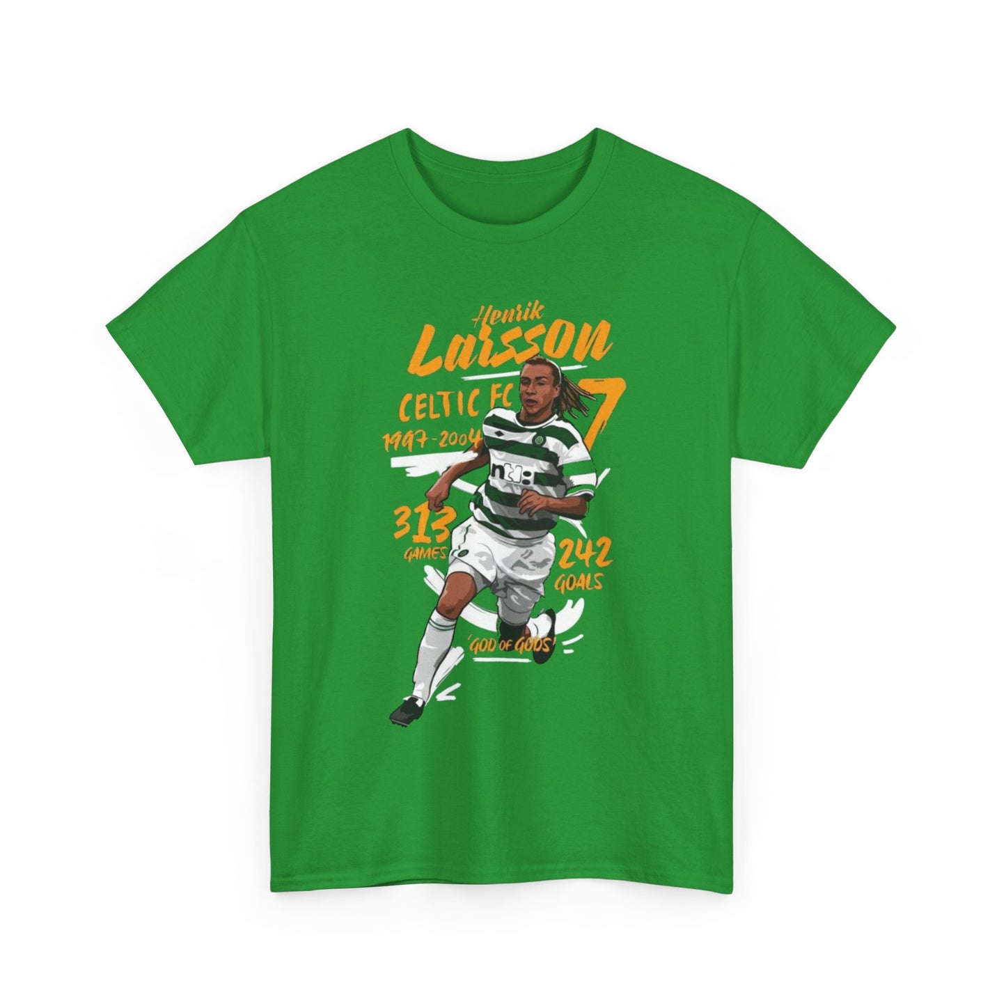 Henrik Larsson 'King of Kings' - Celtic Tee