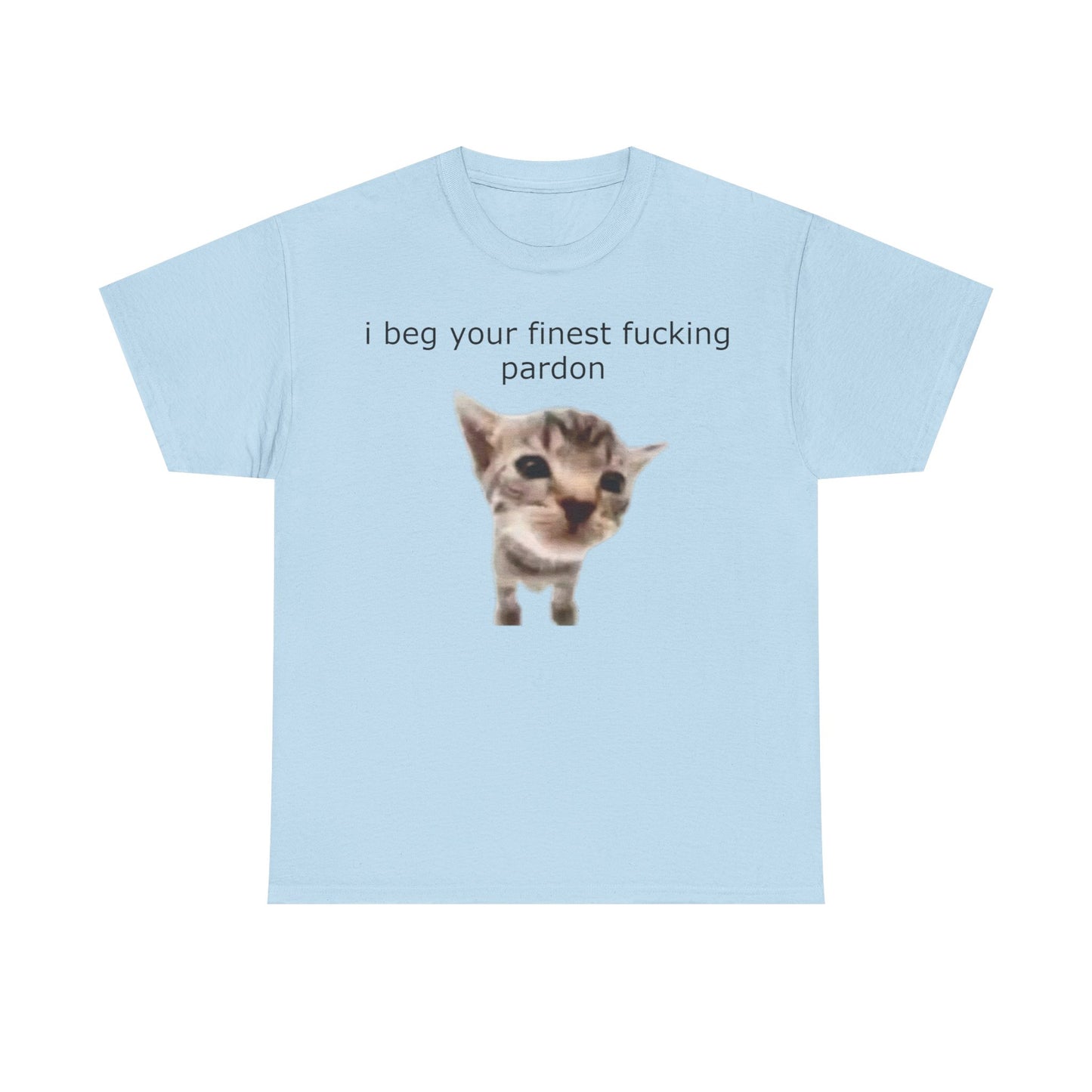 'I Beg Your Finest Fucking Pardon' Tee